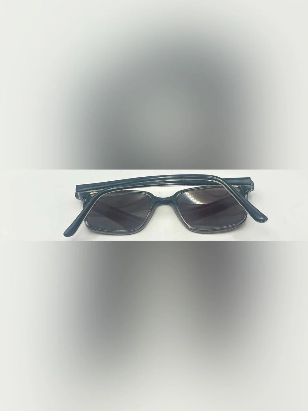U-40 Black Oval Sunglasses Frames Only